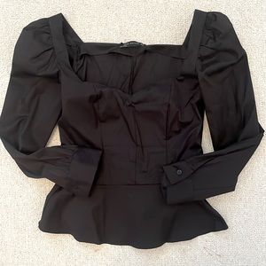 New no tags Zara long sleeve elegant Top size s